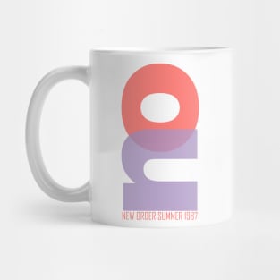 New Order Summer 1987 Mug